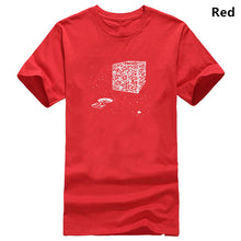 Load image into Gallery viewer, Official we are the borg resistance is futile space qr code men tshirt
