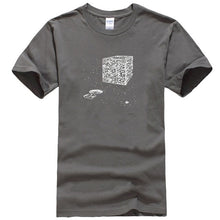 Load image into Gallery viewer, Official we are the borg resistance is futile space qr code men tshirt
